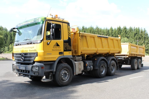 Foto Mercedes-Actros Laster